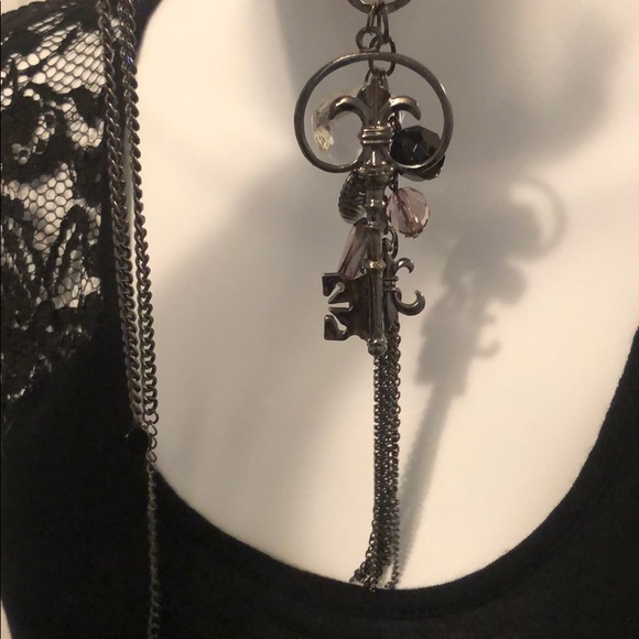 NWOT Express Key Charm Necklace - Picture 6 of 8